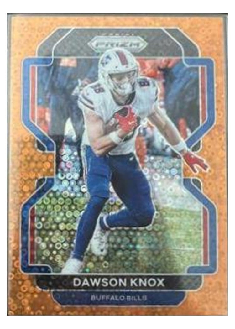 2021 Panini Prizm Base Set Dawson Knox #116 card