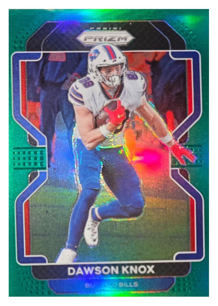 2021 Panini Prizm Base Set Dawson Knox #116 card