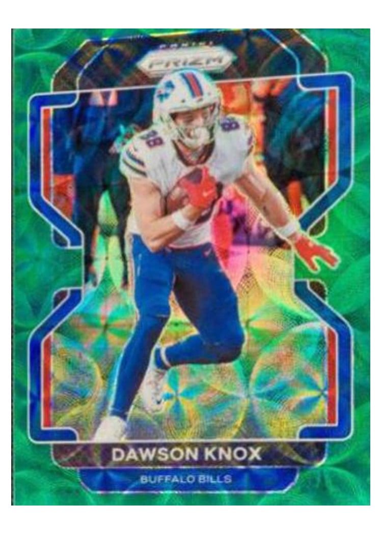 2021 Panini Prizm Base Set Dawson Knox #116 card