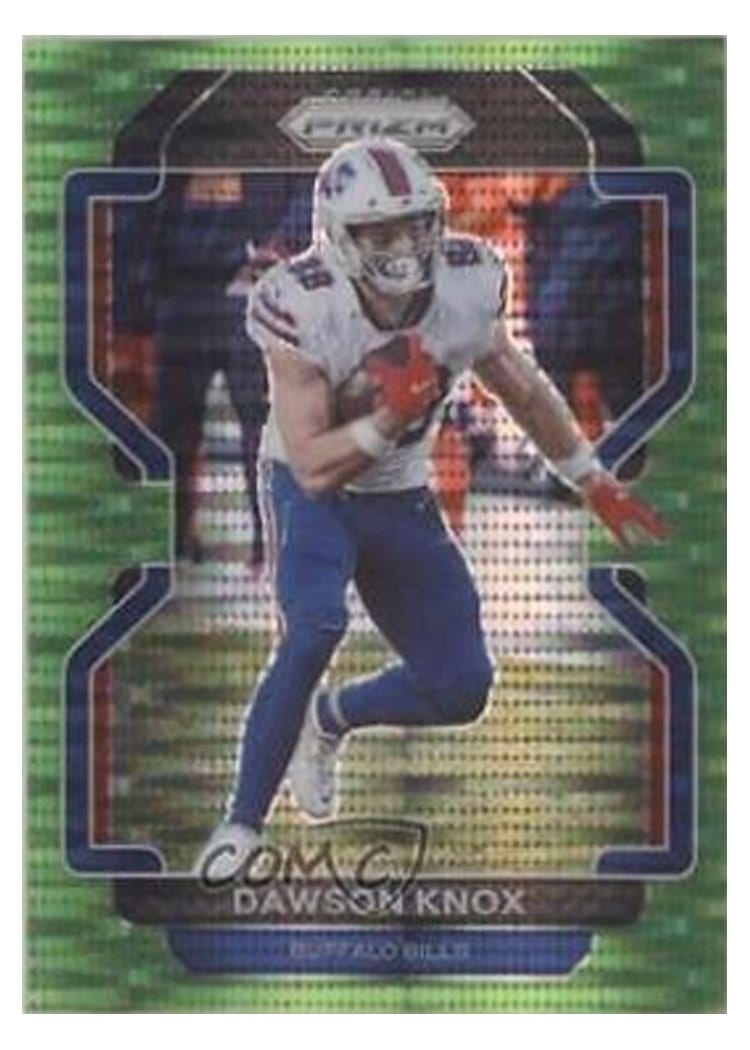 2021 Panini Prizm Base Set Dawson Knox #116 card