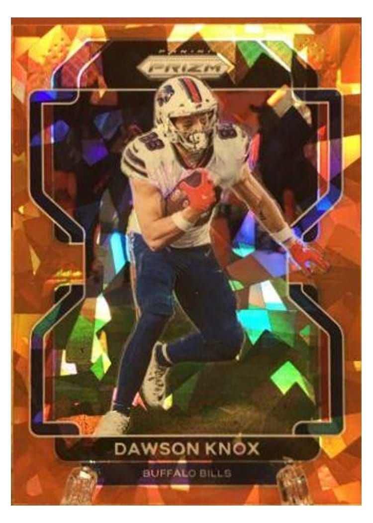 2021 Panini Prizm Base Set Dawson Knox #116 card