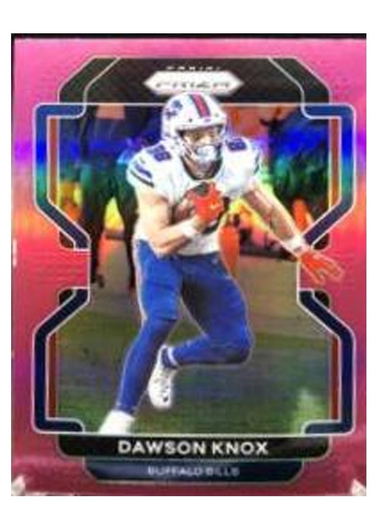 2021 Panini Prizm Base Set Dawson Knox #116 card