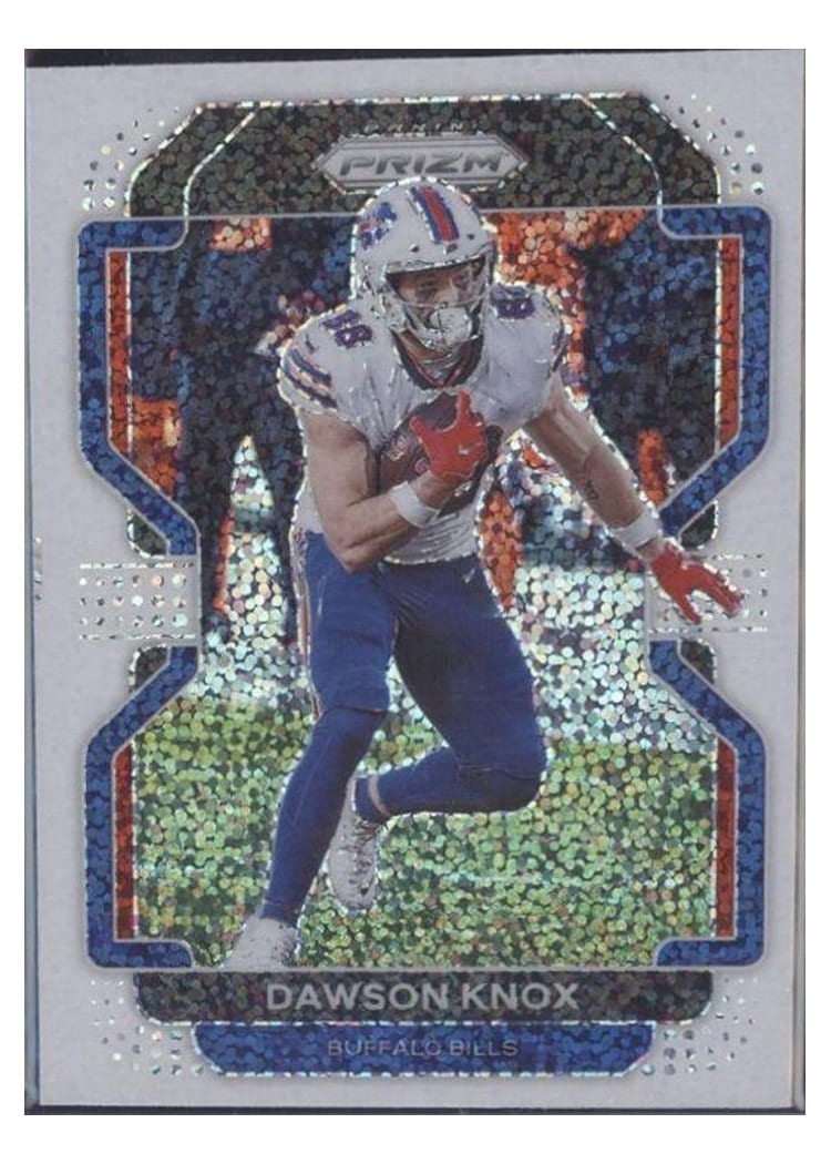 2021 Panini Prizm Base Set Dawson Knox #116 card