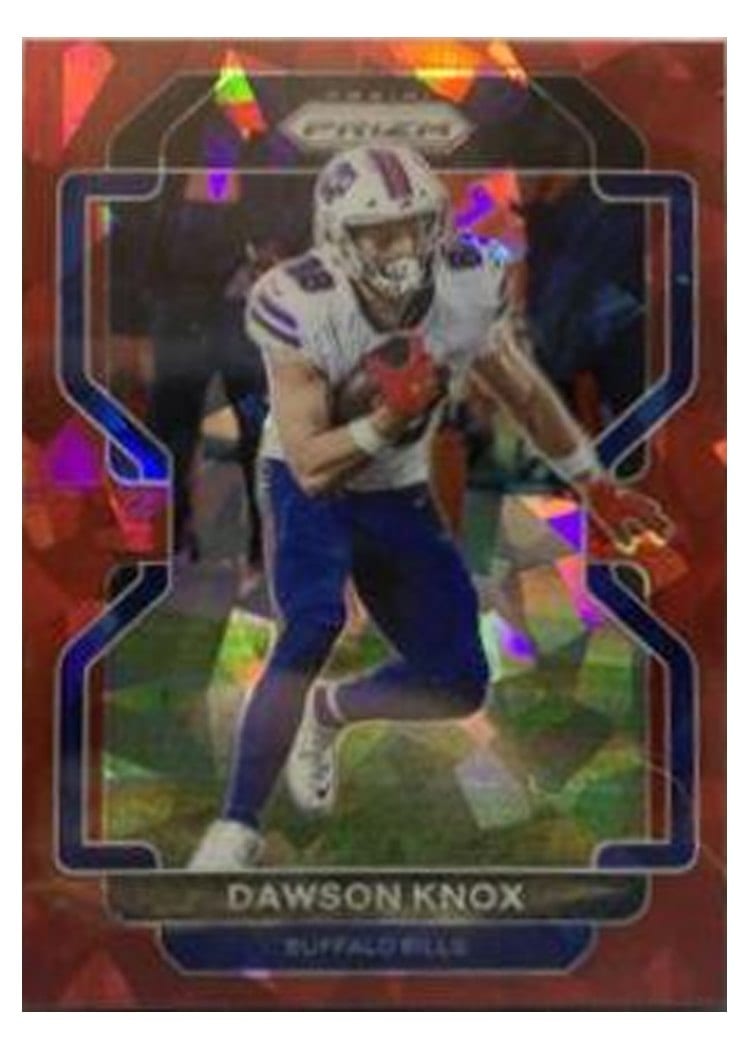 2021 Panini Prizm Base Set Dawson Knox #116 card