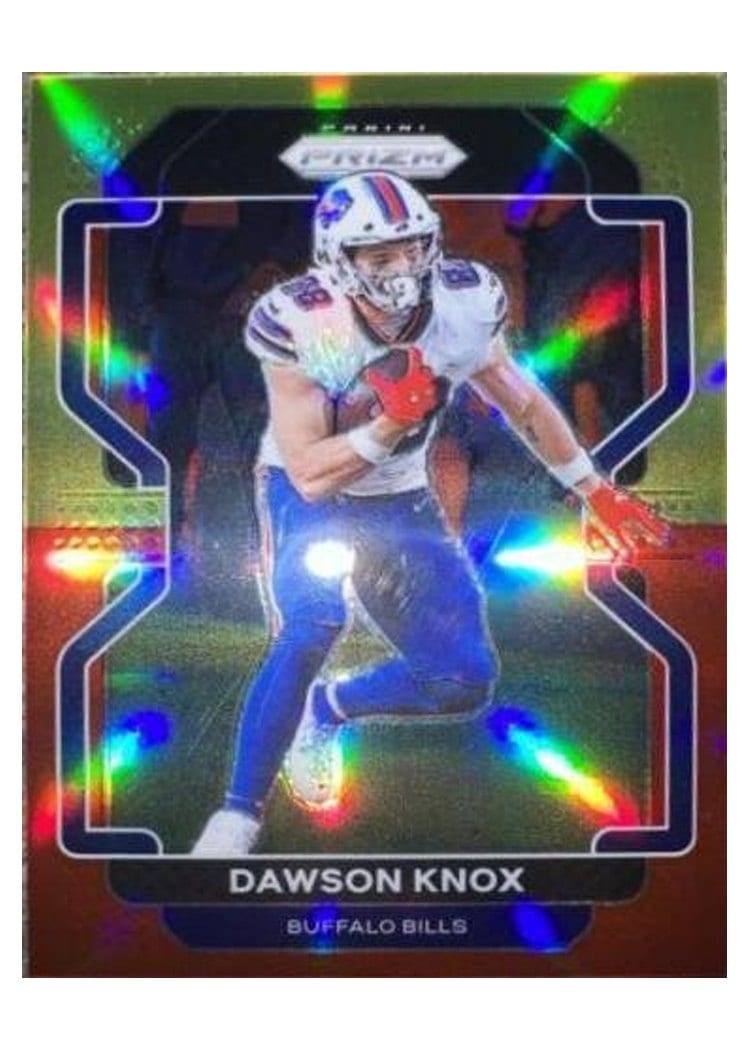 2021 Panini Prizm Base Set Dawson Knox #116 card