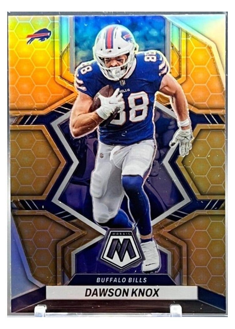 2022 Panini Mosaic Base Set Dawson Knox #23 card
