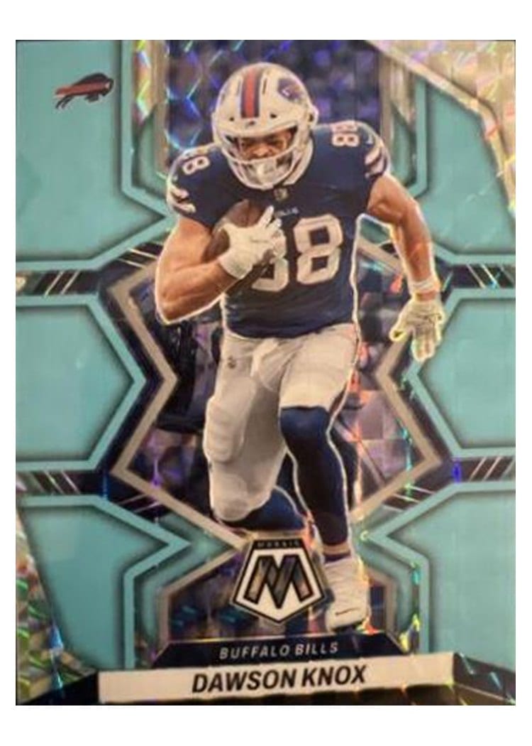 2022 Panini Mosaic Base Set Dawson Knox #23 card