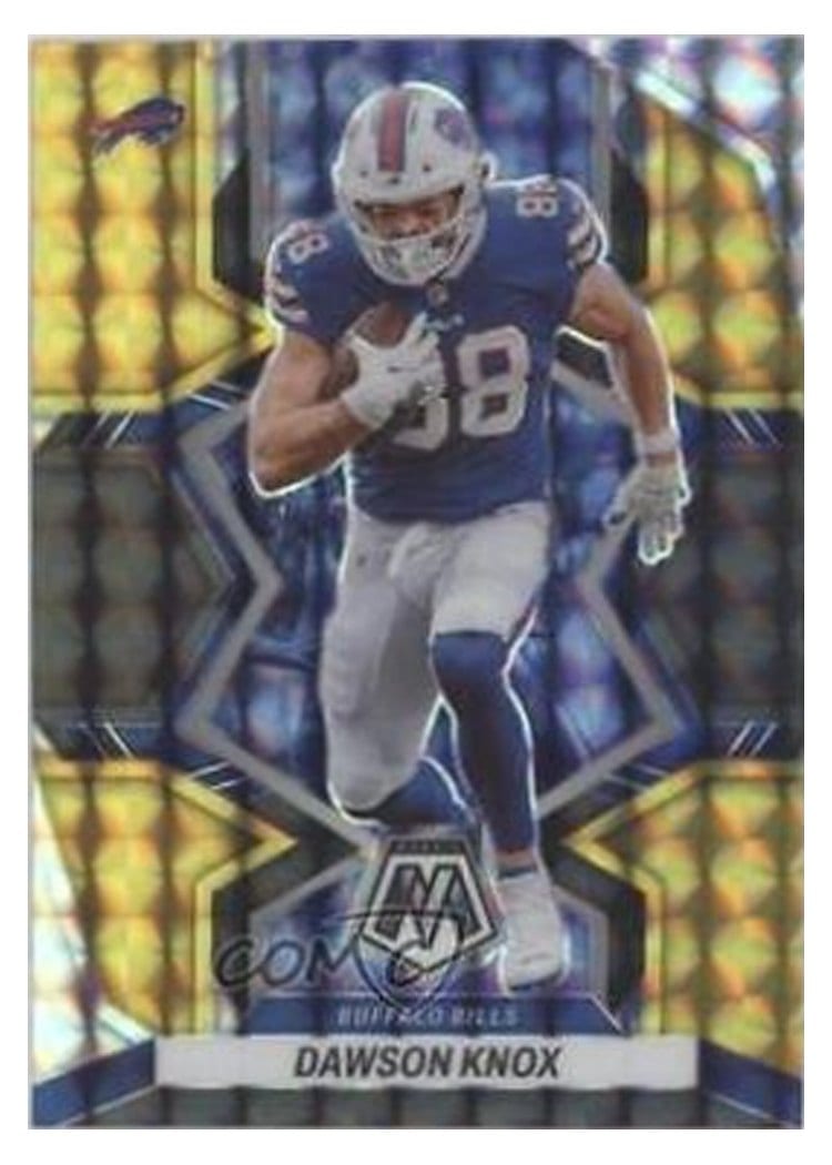 2022 Panini Mosaic Base Set Dawson Knox #23 card