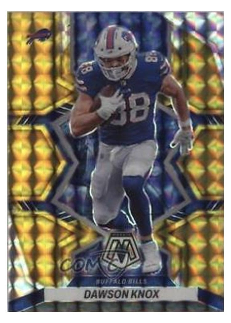 2022 Panini Mosaic Base Set Dawson Knox #23 card