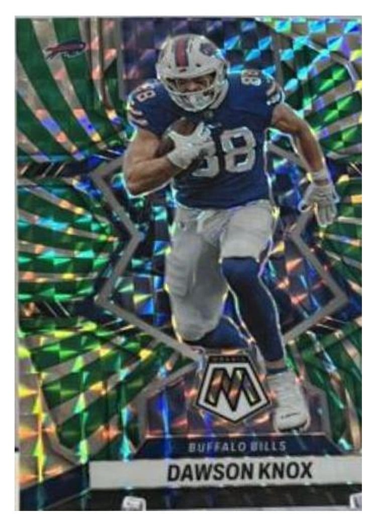 2022 Panini Mosaic Base Set Dawson Knox #23 card