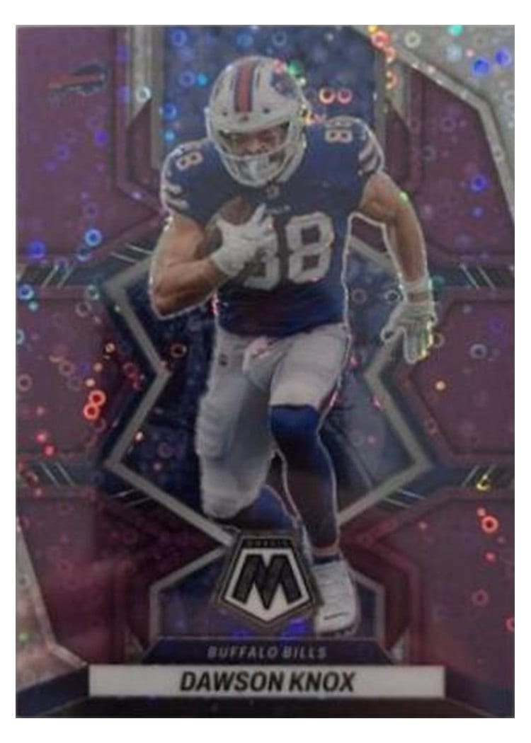 2022 Panini Mosaic Base Set Dawson Knox #23 card