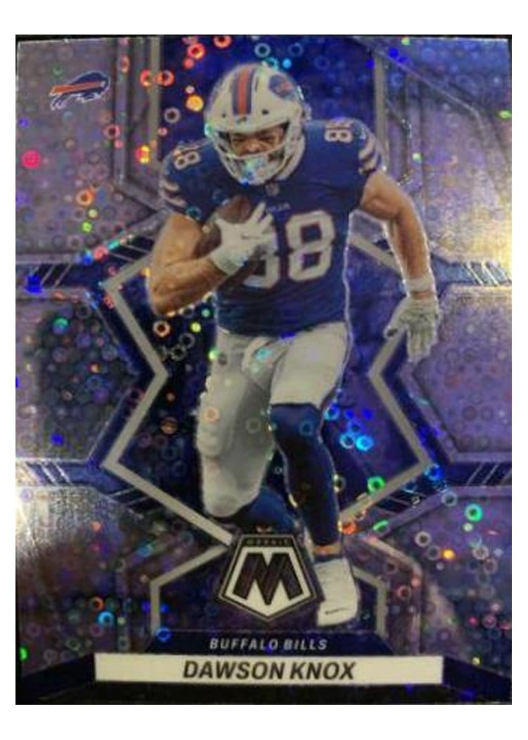 2022 Panini Mosaic Base Set Dawson Knox #23 card