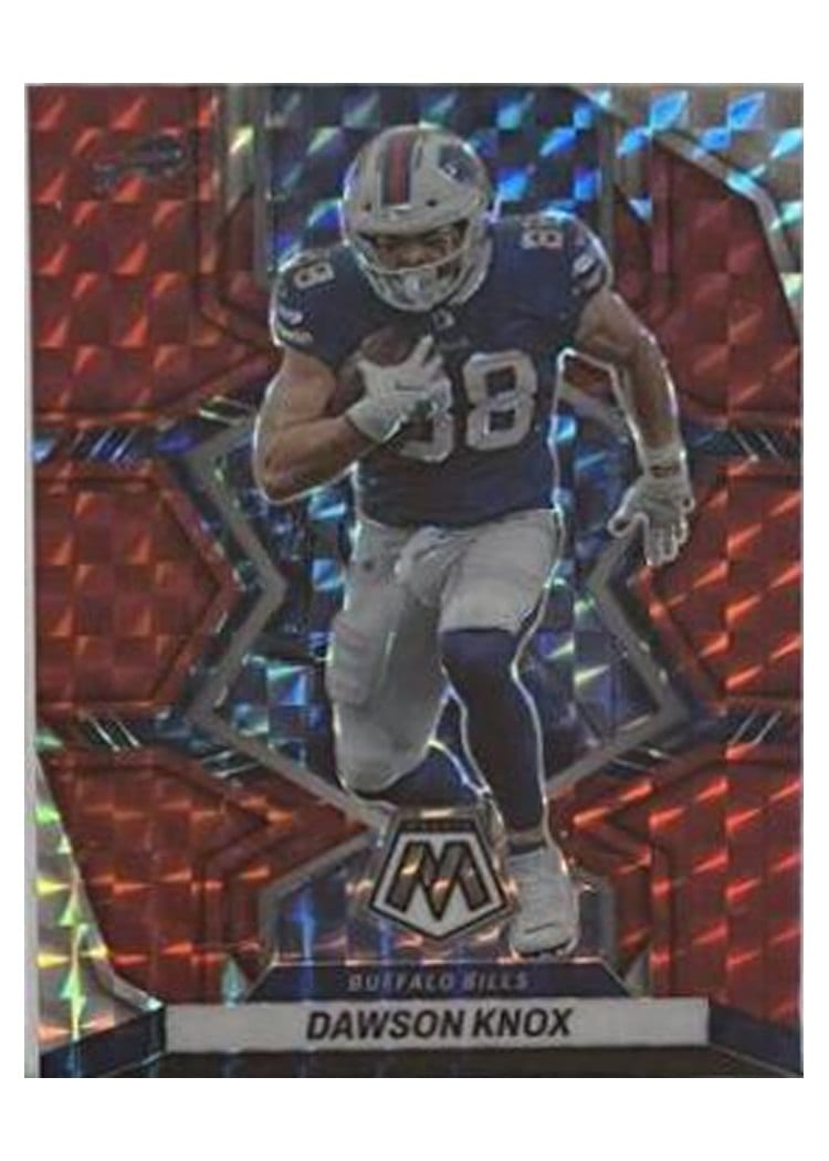 2022 Panini Mosaic Base Set Dawson Knox #23 card