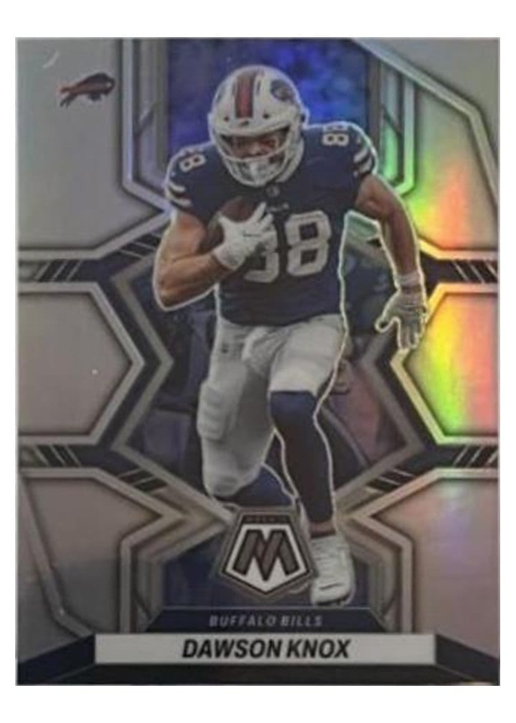 2022 Panini Mosaic Base Set Dawson Knox #23 card
