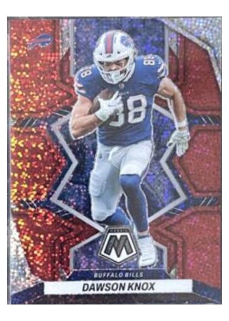 2022 Panini Mosaic Base Set Dawson Knox #23 card