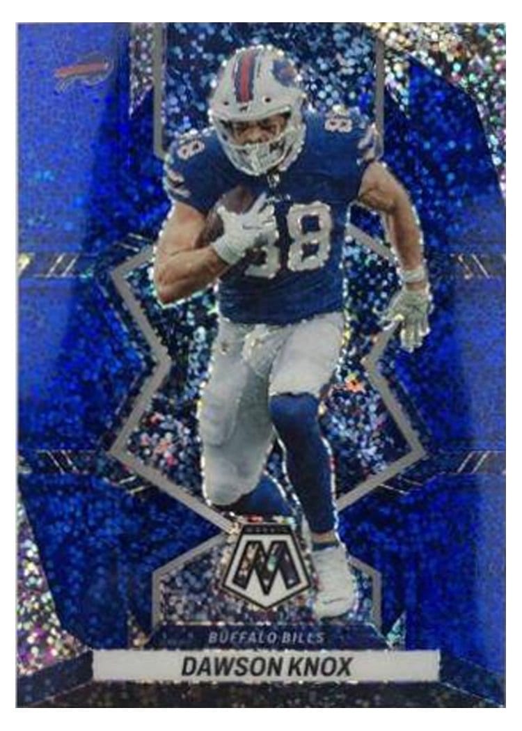 2022 Panini Mosaic Base Set Dawson Knox #23 card
