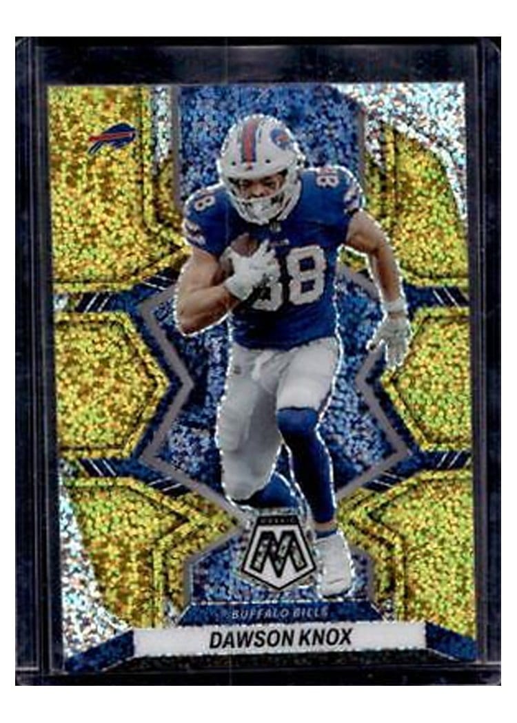 2022 Panini Mosaic Base Set Dawson Knox #23 card