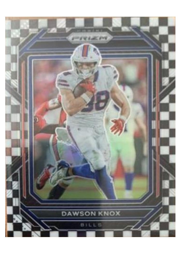 2022 Panini Prizm Base Set Dawson Knox #33 card