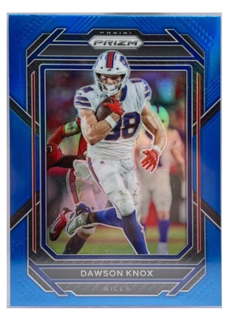 2022 Panini Prizm Base Set Dawson Knox #33 card