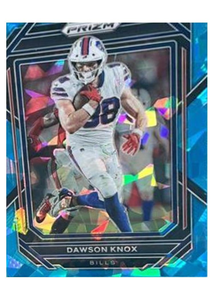 2022 Panini Prizm Base Set Dawson Knox #33 card
