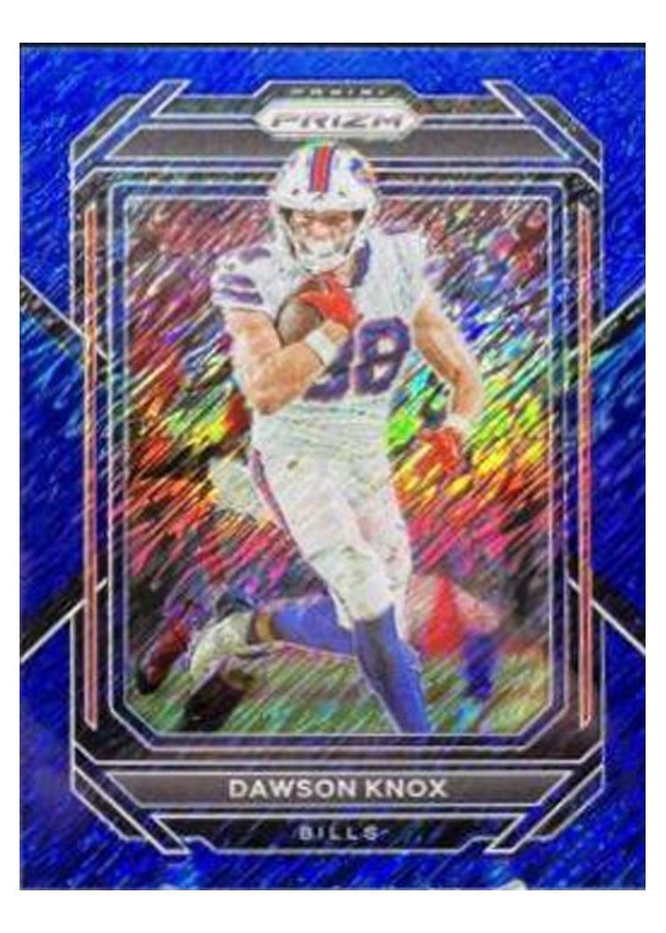 2022 Panini Prizm Base Set Dawson Knox #33 card
