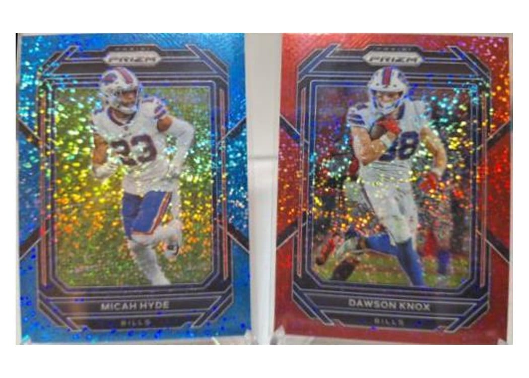 2022 Panini Prizm Base Set Dawson Knox #33 card