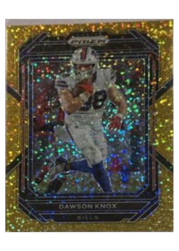 2022 Panini Prizm Base Set Dawson Knox #33 card