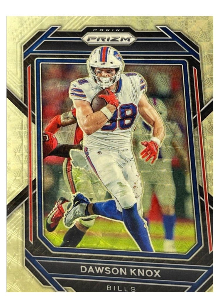 2022 Panini Prizm Base Set Dawson Knox #33 card