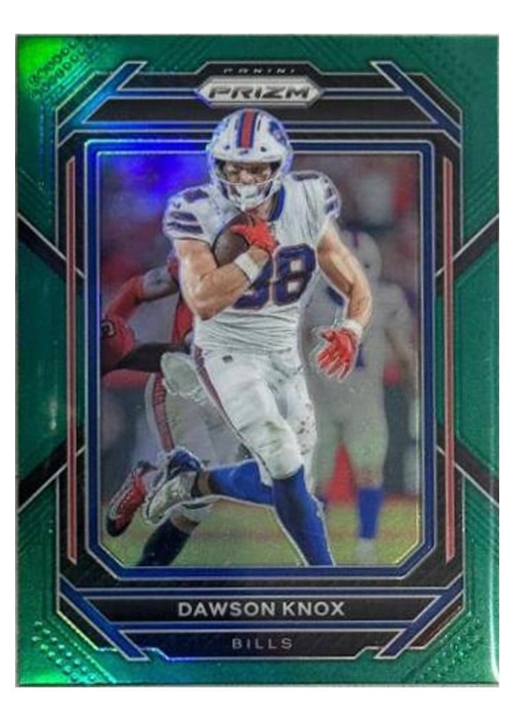 2022 Panini Prizm Base Set Dawson Knox #33 card