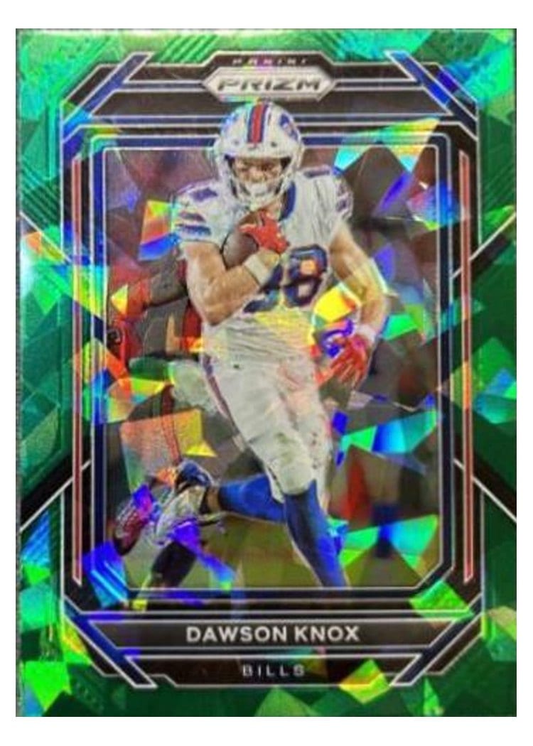 2022 Panini Prizm Base Set Dawson Knox #33 card