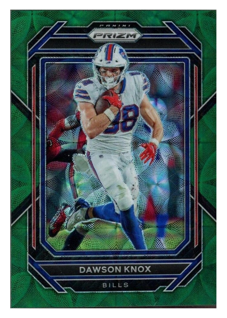2022 Panini Prizm Base Set Dawson Knox #33 card