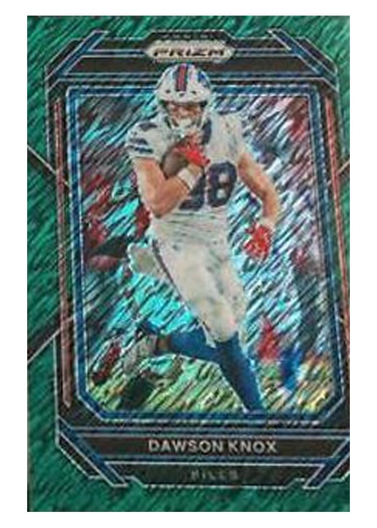2022 Panini Prizm Base Set Dawson Knox #33 card