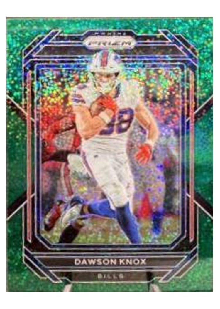 2022 Panini Prizm Base Set Dawson Knox #33 card