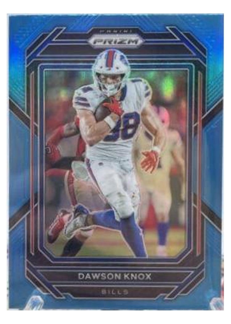 2022 Panini Prizm Base Set Dawson Knox #33 card