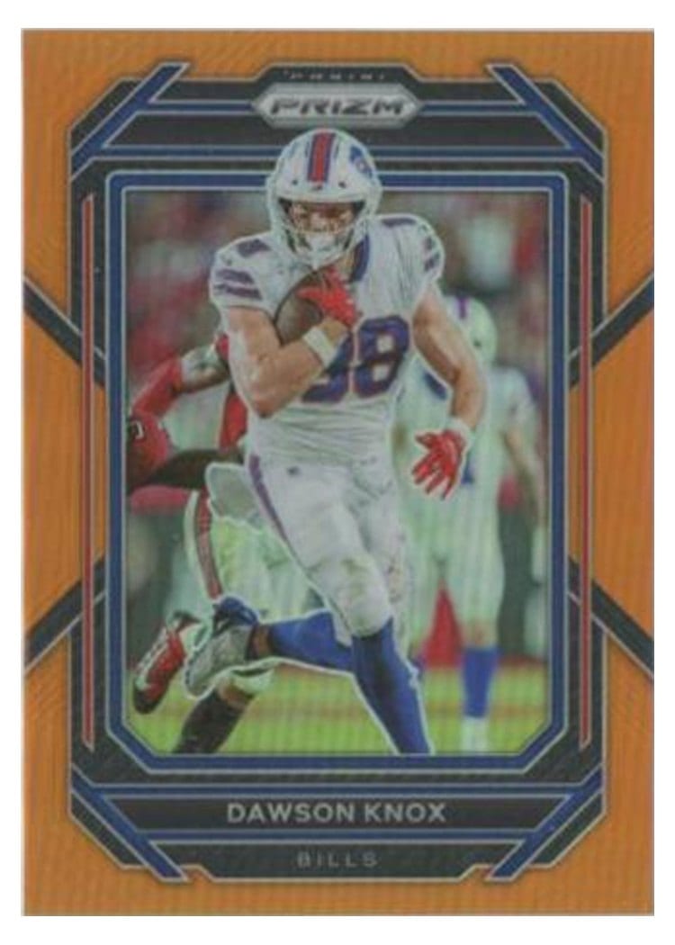 2022 Panini Prizm Base Set Dawson Knox #33 card