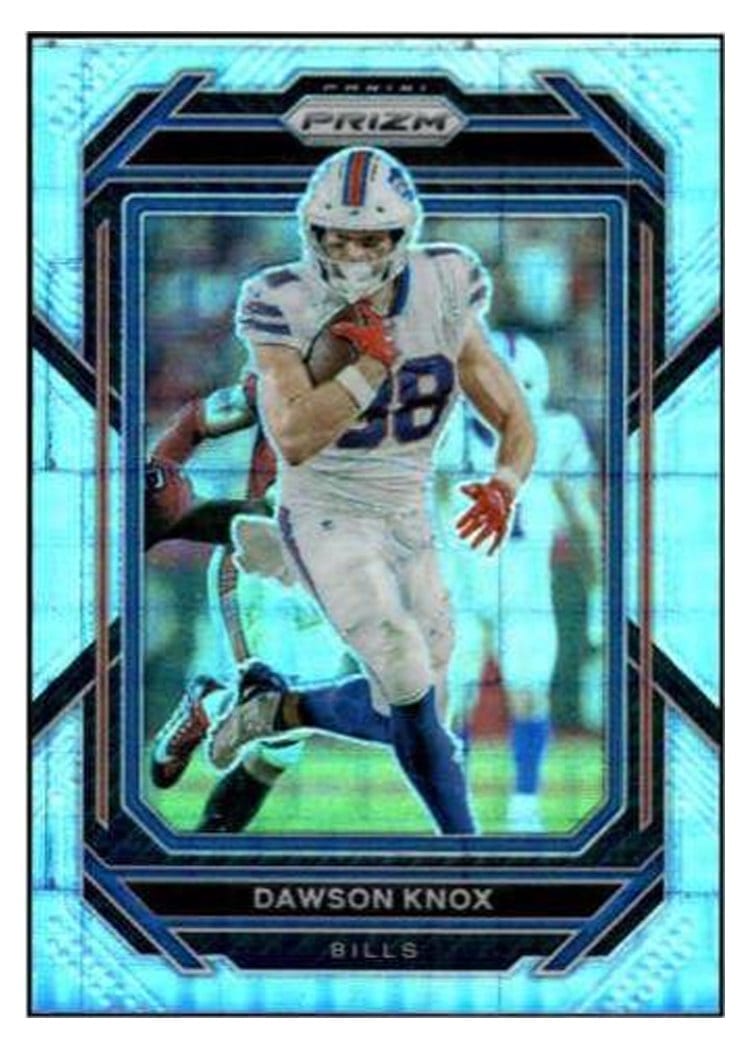 2022 Panini Prizm Base Set Dawson Knox #33 card