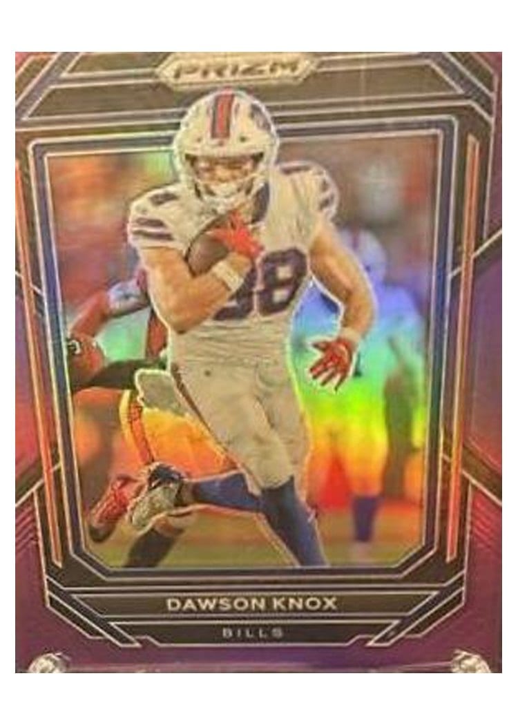 2022 Panini Prizm Base Set Dawson Knox #33 card