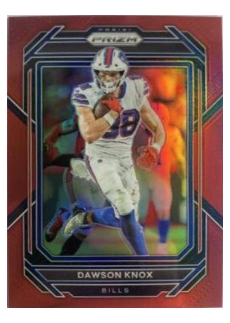 2022 Panini Prizm Base Set Dawson Knox #33 card