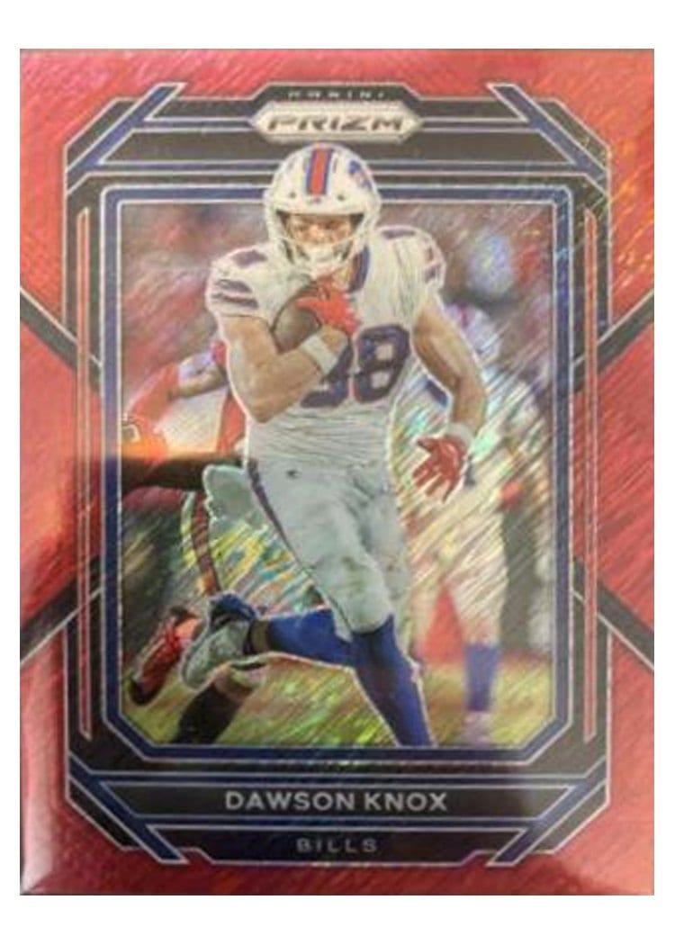 2022 Panini Prizm Base Set Dawson Knox #33 card