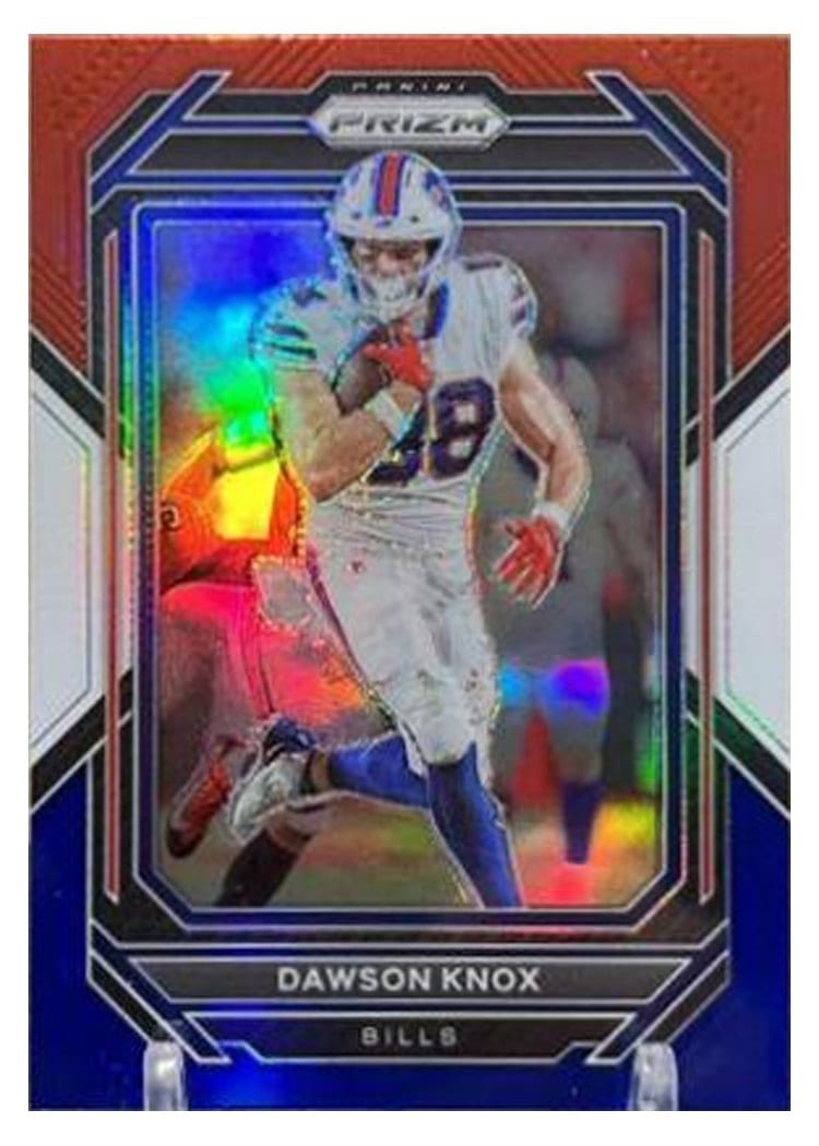 2022 Panini Prizm Base Set Dawson Knox #33 card