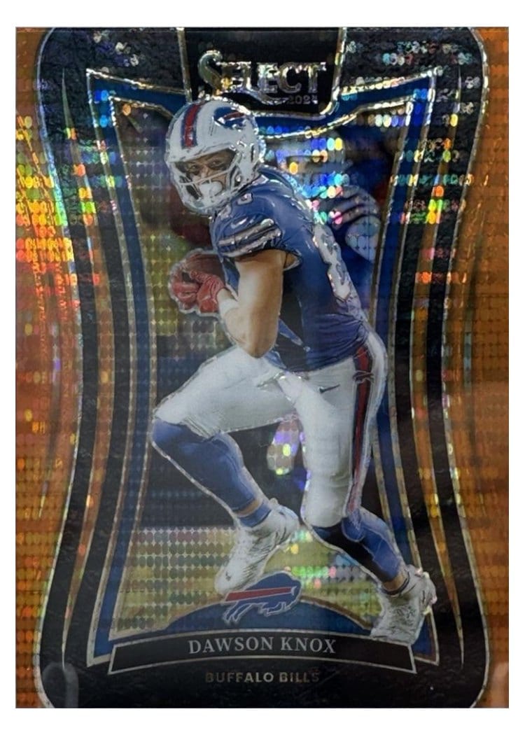 2024 Panini Select Base Set Dawson Knox #327 card