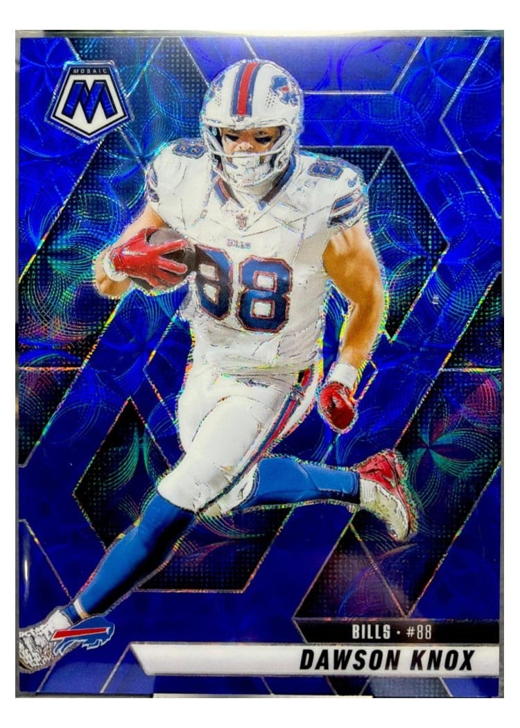2025 Panini Mosaic Base Set Dawson Knox #70 card