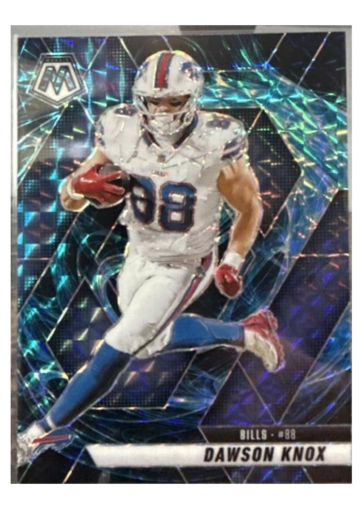2025 Panini Mosaic Base Set Dawson Knox #70 card