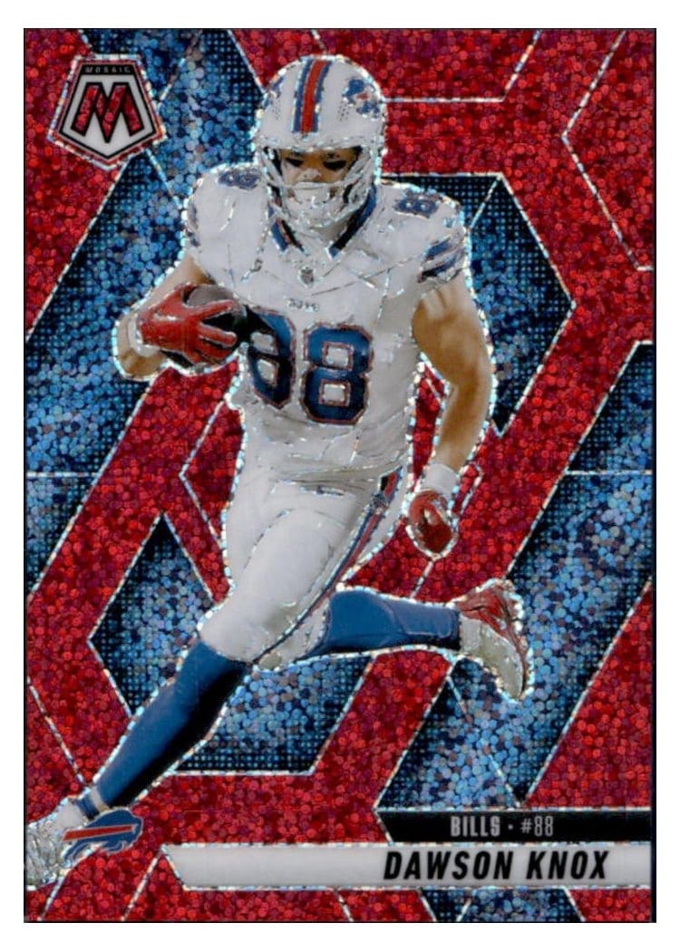 2025 Panini Mosaic Base Set Dawson Knox #70 card