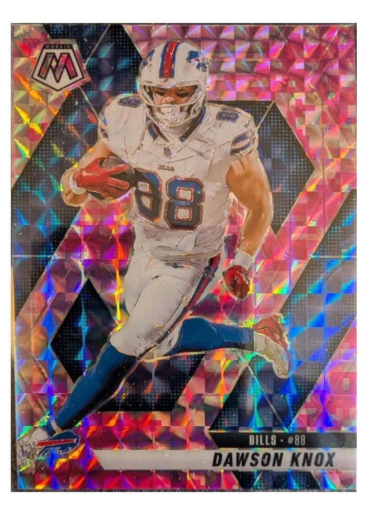 2025 Panini Mosaic Base Set Dawson Knox #70 card
