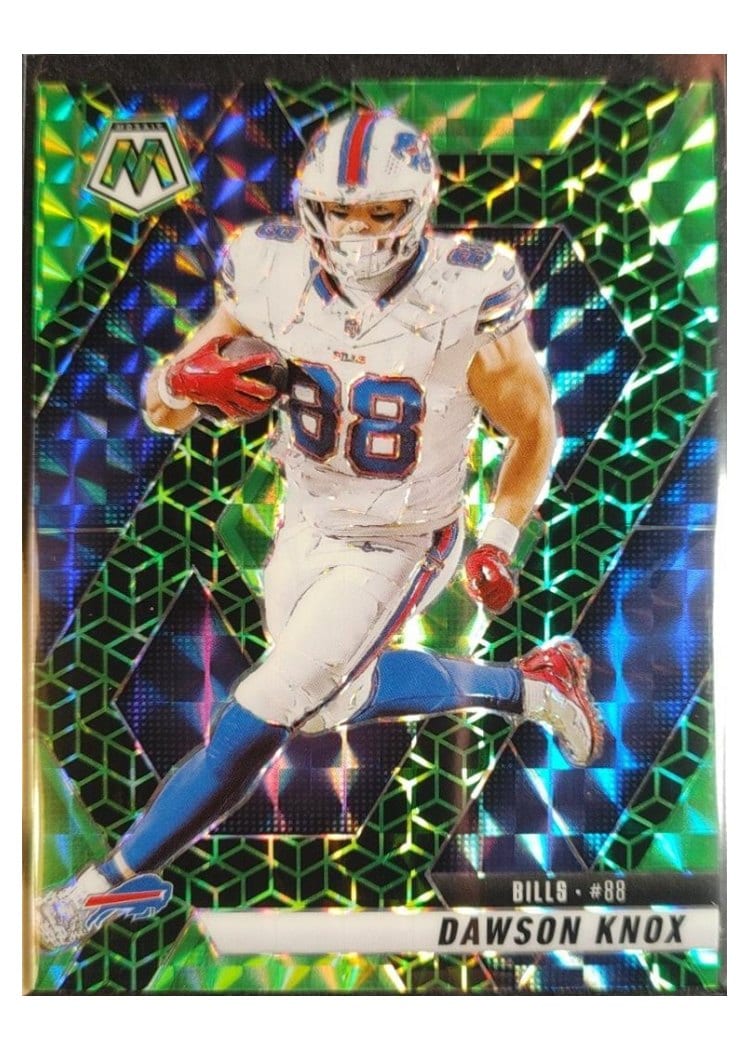 2025 Panini Mosaic Base Set Dawson Knox #70 card