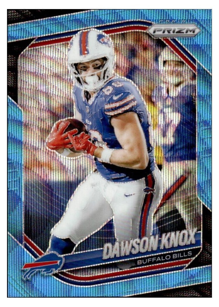 2025 Panini Prizm Base Set Dawson Knox #65 card