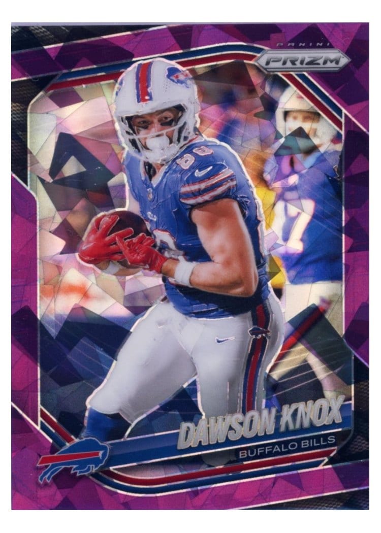 2025 Panini Prizm Base Set Dawson Knox #65 card