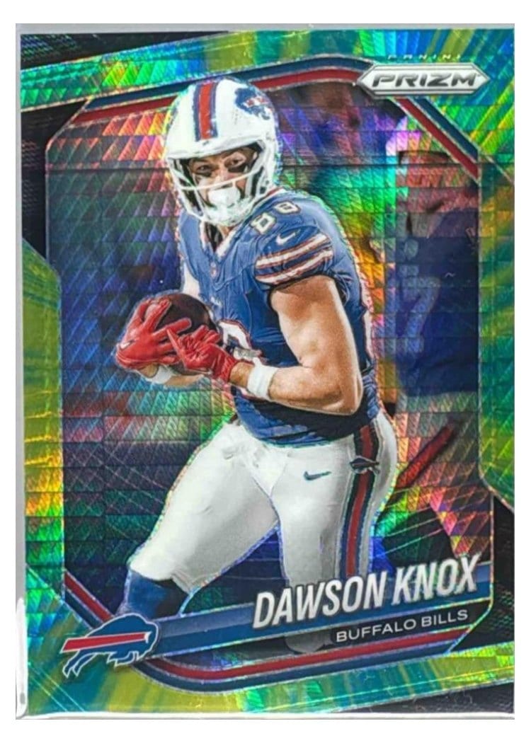 2025 Panini Prizm Base Set Dawson Knox #65 card