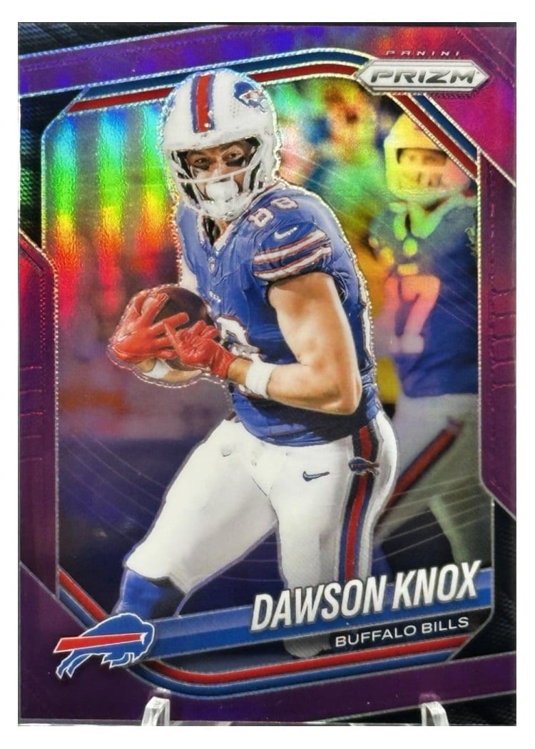 2025 Panini Prizm Base Set Dawson Knox #65 card